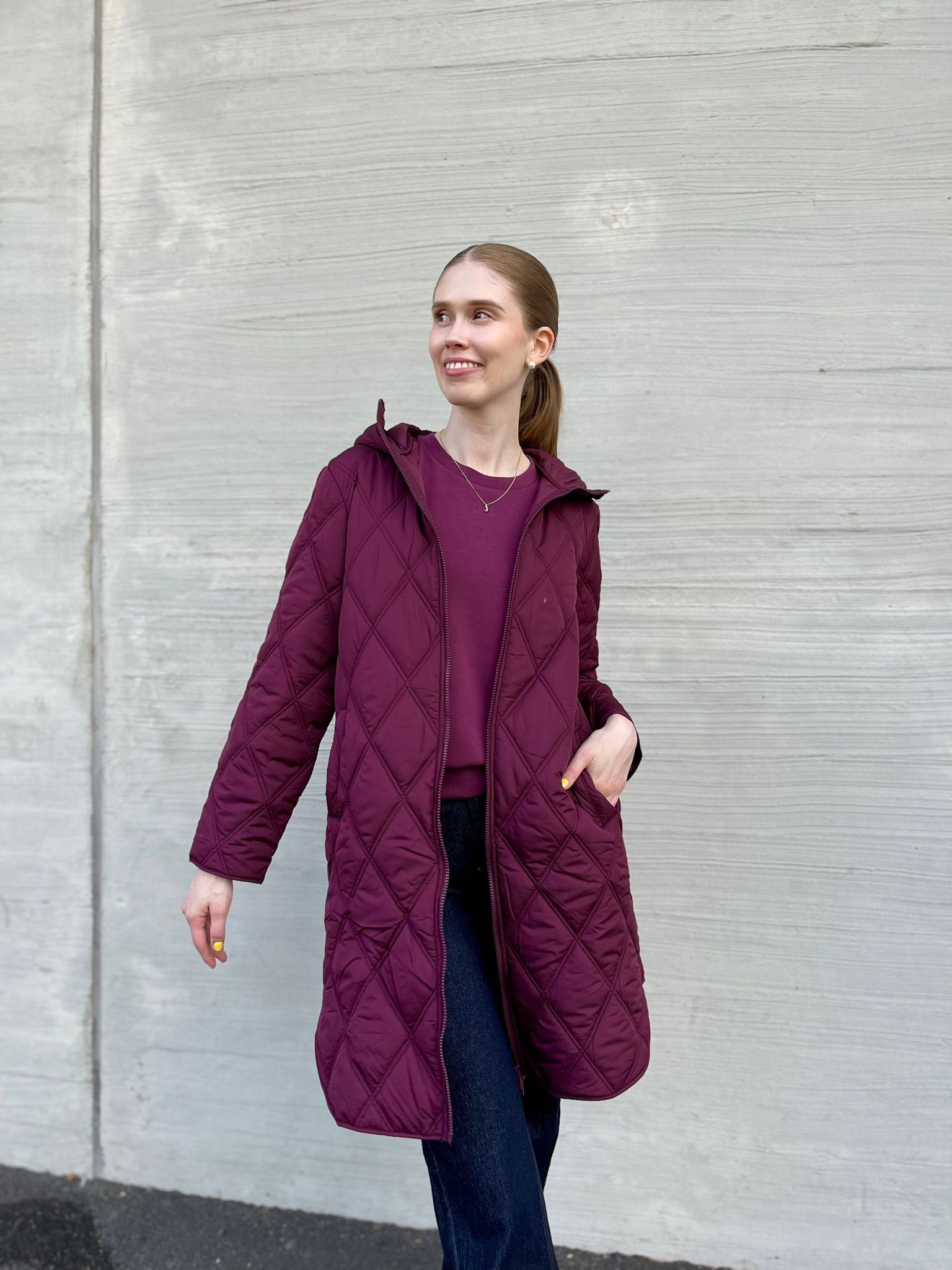 VIQUILA Coat - Fig
